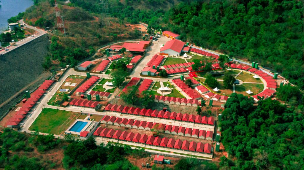 Statue Of Unity Tent City