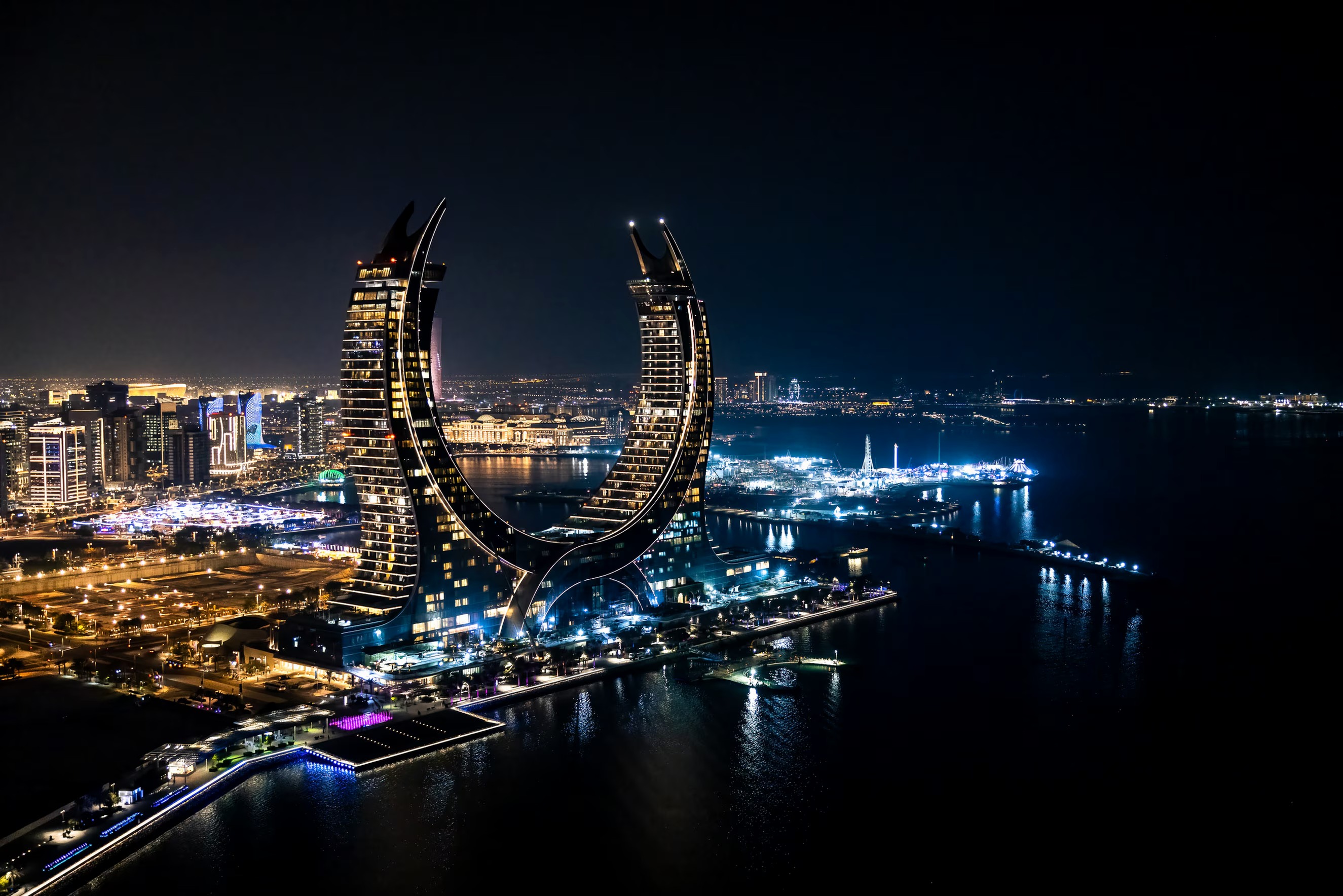 Glimpse of Doha - I Fly – Qatar